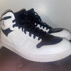 Jordan Access AR3763-101 Men White/University Red/Black Sneaker Basketball Shoes